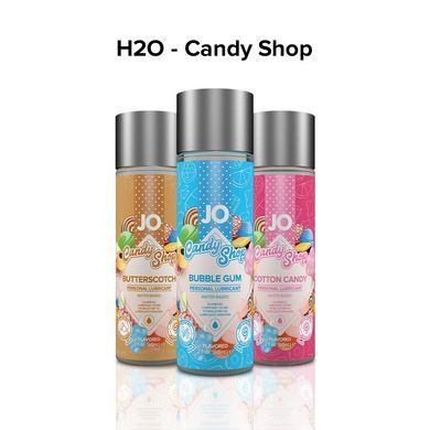 Лубрикант на водній основі System JO H2O &mdash; Candy Shop &mdash; Cotton Candy (60 мл) без цукру та парабенів