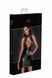 Сукня Noir Handmade F241 Short dress with powerwetlook skirt and tulle top, 3XL