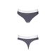 Спортивні трусики-стрінги Passion PS007 PANTIES dark grey,, Темно-серый (Dark Grey)