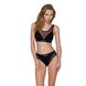 Топ с прозрачной вставкой Passion PS002 TOP, black, Черный, XL