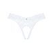 Мереживні танга Obsessive Heavenlly crotchless thong XL/2XL, з доступом