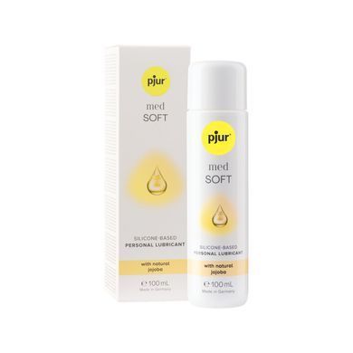 Силиконовая смазка pjur MED Soft glide 100 мл с маслом жожоба для очень сухой и чувствительной кожи