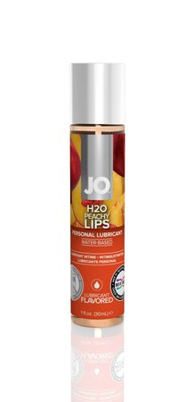 Змазка на водній основі System JO H2O — Peachy Lips (30 мл) без цукру, рослинний гліцерин
