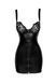 Сукня з мокрим ефектом Noir Handmade F254 Powerwetlook mini-dress, 3XL