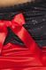 Сорочка приталена з відкритою спиною LENA CHEMISE red 4XL/5XL - Passion, трусики