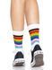 Носки женские в полоску Leg Avenue Pride crew socks Rainbow, 37&ndash;43 размер