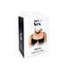 Ошейник с поводком из натуральной кожи с заклепками Art of Sex - Jenna Collar with Leash, черный