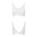 Топ с прозрачной вставкой Passion PS002 TOP, white, Белый, XL