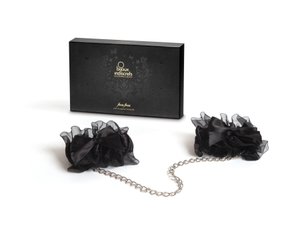 Наручники Bijoux Indiscrets - Frou Frou Organza handcuffs, атлас и органза, подарочная упаковка