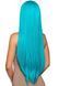 Парик Leg Avenue 33&Prime; Long straight center part wig turquoise