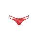 Трусики с завязочками по бокам Passion Exclusive WARDA THONG XXL/XXXL, red