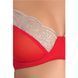 Комплект білизни LORAINE SET red L/XL - Passion Exclusive: ліф, стрінги, пояс для панчох