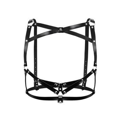 Портупея кожаная женская Art of Sex - Leather Sheron XS-M, черная