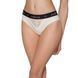 Трусики с широкой резинкой и кружевом Passion PS001 PANTIES S, ecru