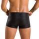 Чоловічі шкіряні боксери з клапаном Passion 050 SHORT PATRICK S/M Black