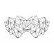 Маска на лицо Bijoux Indiscrets - Kristine Mask, виниловая, клеевое крепление, без завязок